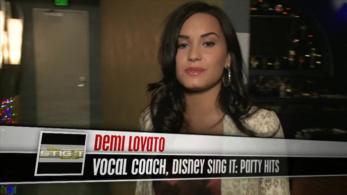 Demi Lovato - Disney Sing It - Behind the Scenes 02449