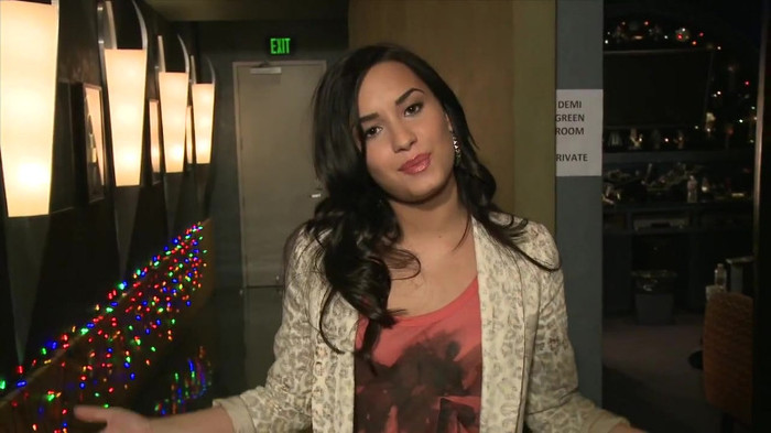 Demi Lovato - Disney Sing It - Behind the Scenes 03187