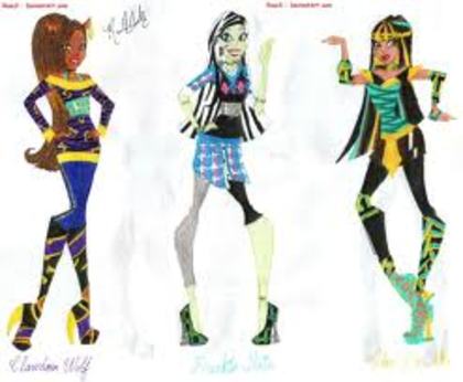 mh so desene - monster high Schools Out