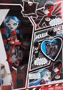 mh dfcce doll in cutie gholia - monster high ghoulia yelps dead fast comic con exclusive