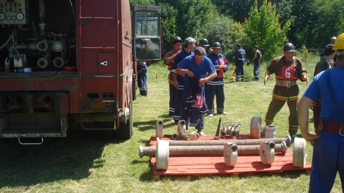 aragarea pentru proba - la concurs de pompieri civili