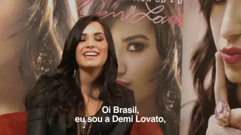 Demi Lovato says_ _Hey Brazil!!_ And Shows Off Her Beautiful Smile 0002