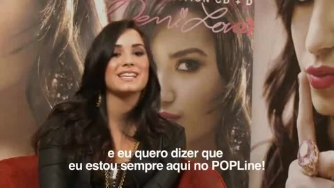 Demi Lovato says_ _Hey Brazil!!_ And Shows Off Her Beautiful Smile 1039