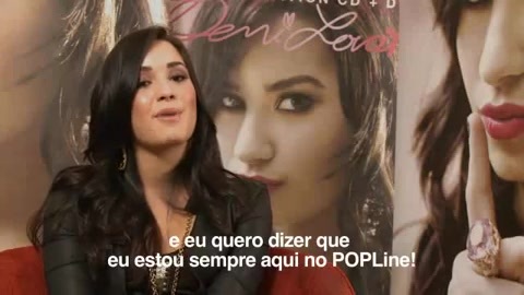 Demi Lovato says_ _Hey Brazil!!_ And Shows Off Her Beautiful Smile 0876
