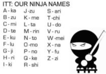 75416502_WBMVEJQ - Numele tau de ninja