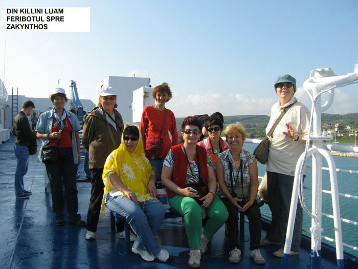 echipa din Bucuresti de la Floarea de Colt - Zakynthos 2012