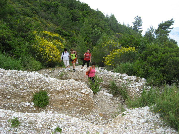 singura portiune mai accidentata - Zakynthos 2012