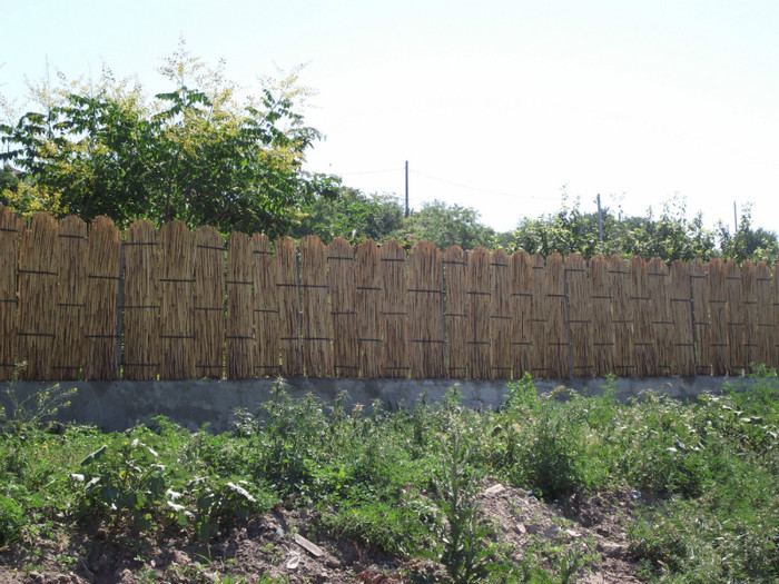 gard din stuf,traditional somovean - un colt de delta in gradina