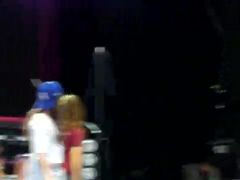 Demi Lovato\'s Entrance at Souncheck 0784