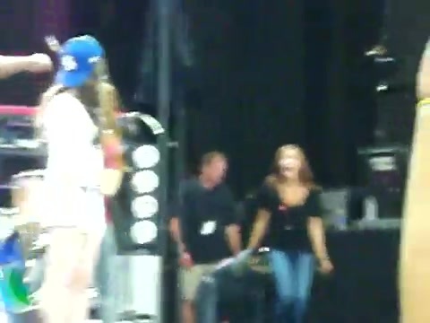 Demi Lovato\'s Entrance at Souncheck 1013