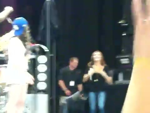Demi Lovato\'s Entrance at Souncheck 1038 Demi Lovato\'s Entrance at Souncheck 1038
