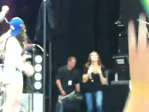 Demi Lovato\'s Entrance at Souncheck 1043 Demi Lovato\'s Entrance at Souncheck 1043