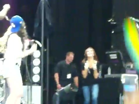 Demi Lovato\'s Entrance at Souncheck 1049 Demi Lovato\'s Entrance at Souncheck 1049