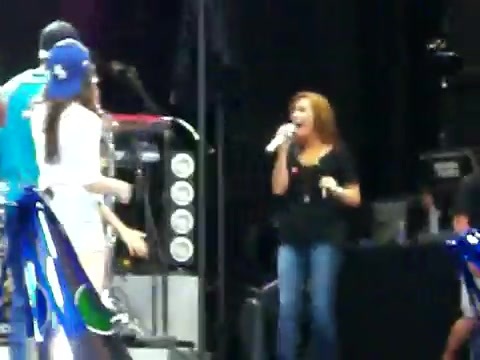 Demi Lovato\'s Entrance at Souncheck 1265