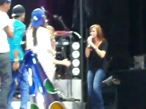 Demi Lovato\'s Entrance at Souncheck 1341 Demi Lovato\'s Entrance at Souncheck 1341