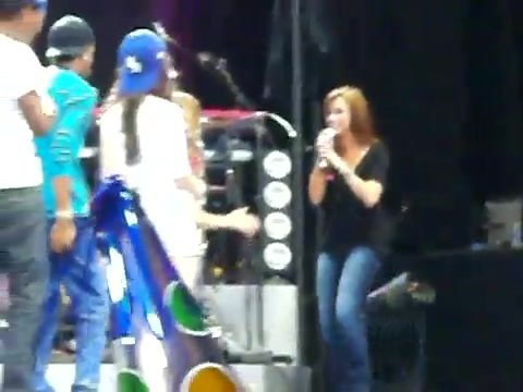 Demi Lovato\'s Entrance at Souncheck 1343 Demi Lovato\'s Entrance at Souncheck 1343