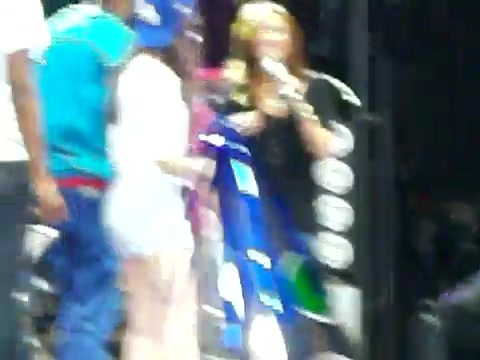 Demi Lovato\'s Entrance at Souncheck 1709
