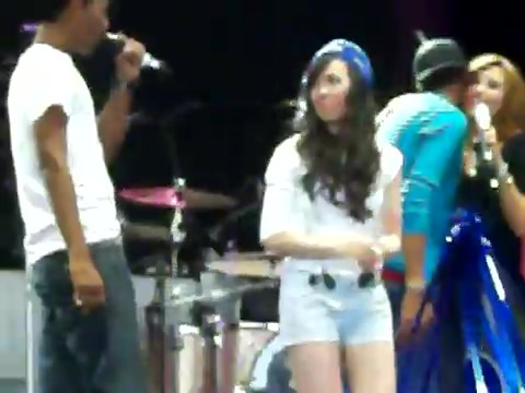 Demi Lovato\'s Entrance at Souncheck 1817