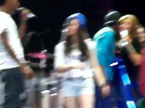 Demi Lovato\'s Entrance at Souncheck 1851