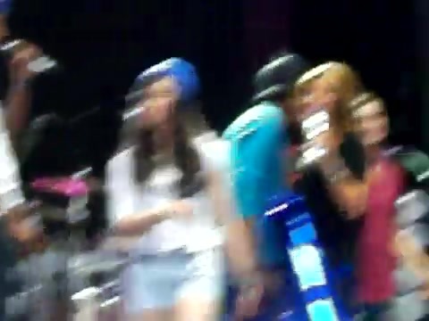 Demi Lovato\'s Entrance at Souncheck 1859