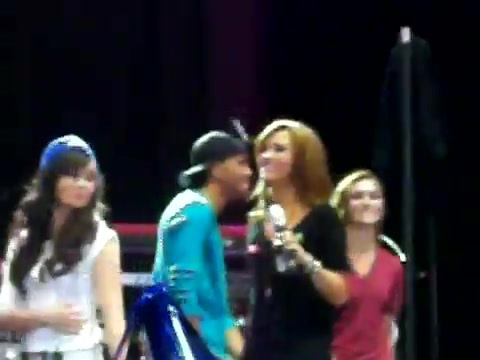 Demi Lovato\'s Entrance at Souncheck 1891
