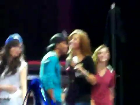 Demi Lovato\'s Entrance at Souncheck 1897