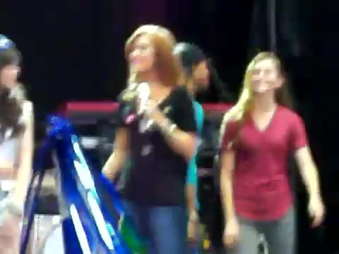 Demi Lovato\'s Entrance at Souncheck 1936