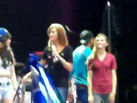 Demi Lovato\'s Entrance at Souncheck 1949