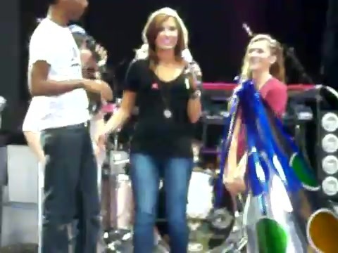 Demi Lovato\'s Entrance at Souncheck 2141