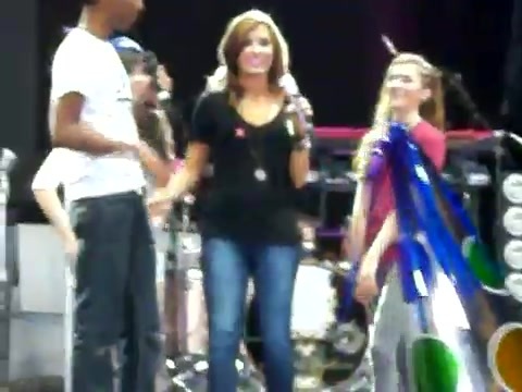 Demi Lovato\'s Entrance at Souncheck 2149