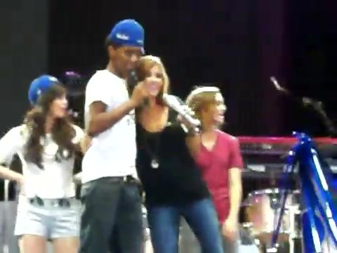 Demi Lovato\'s Entrance at Souncheck 2227
