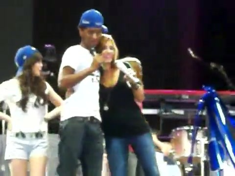 Demi Lovato\'s Entrance at Souncheck 2250