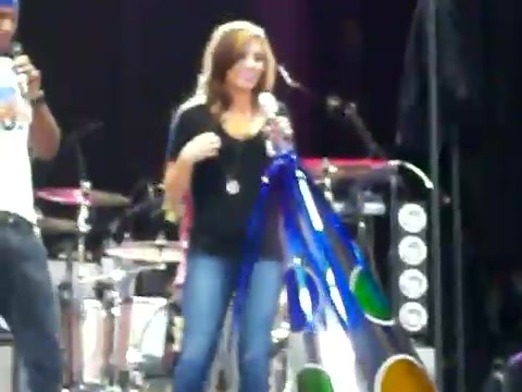 Demi Lovato\'s Entrance at Souncheck 2354