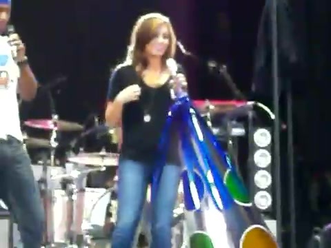 Demi Lovato\'s Entrance at Souncheck 2358