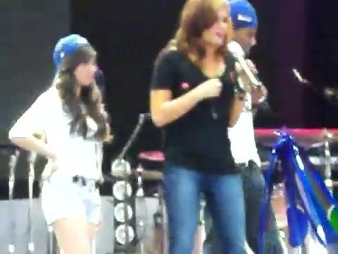 Demi Lovato\'s Entrance at Souncheck 2663 Demi Lovato\'s Entrance at Souncheck 2663