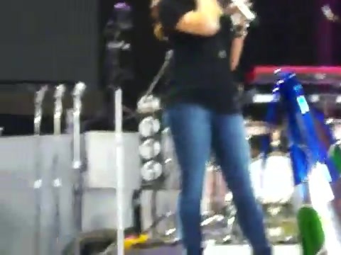 Demi Lovato\'s Entrance at Souncheck 2897 Demi Lovato\'s Entrance at Souncheck 2897