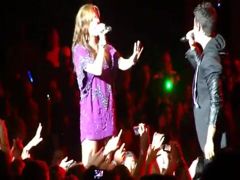 Joe Jonas Gives A  Warm Hug To Ex-Girlfriend Demi Lovato 0193