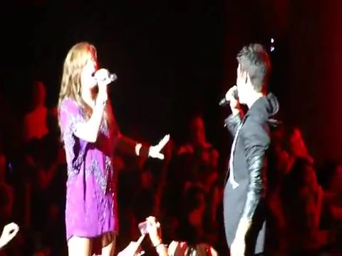 Joe Jonas Gives A  Warm Hug To Ex-Girlfriend Demi Lovato 0275