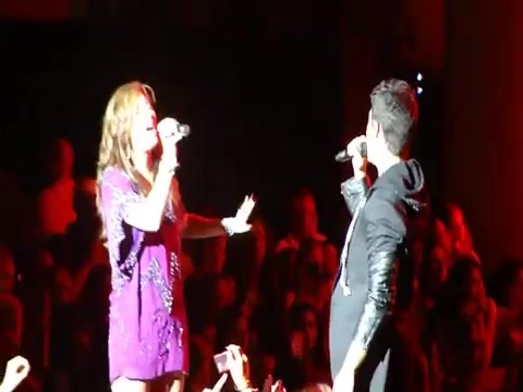 Joe Jonas Gives A  Warm Hug To Ex-Girlfriend Demi Lovato 0299