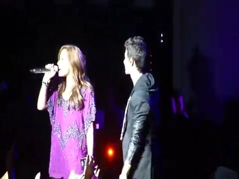 Joe Jonas Gives A  Warm Hug To Ex-Girlfriend Demi Lovato 1150