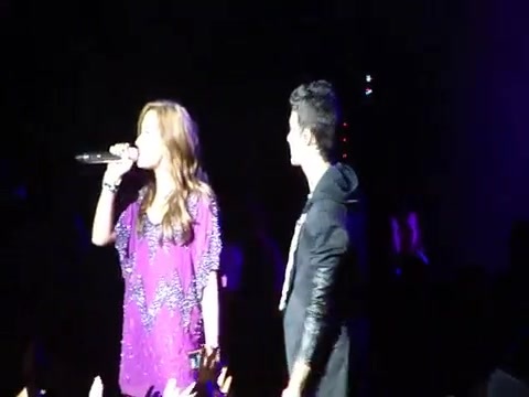 Joe Jonas Gives A  Warm Hug To Ex-Girlfriend Demi Lovato 1160