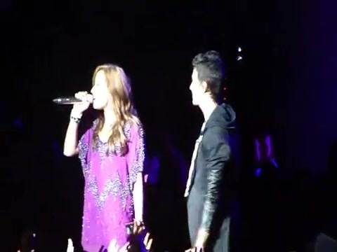 Joe Jonas Gives A  Warm Hug To Ex-Girlfriend Demi Lovato 1167