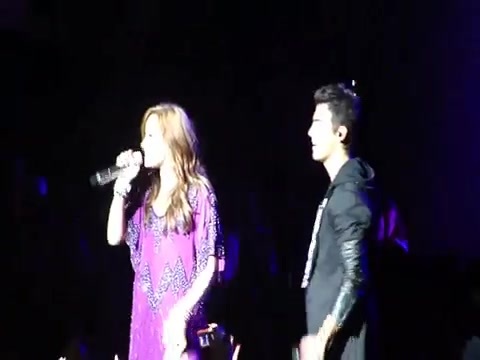 Joe Jonas Gives A  Warm Hug To Ex-Girlfriend Demi Lovato 1203