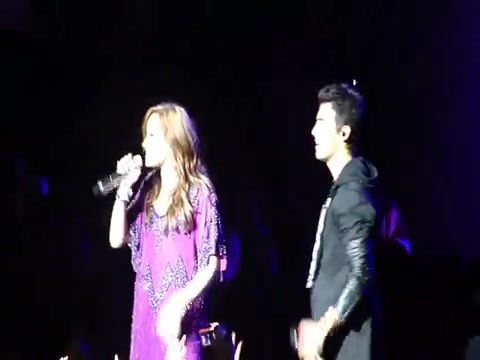 Joe Jonas Gives A  Warm Hug To Ex-Girlfriend Demi Lovato 1205