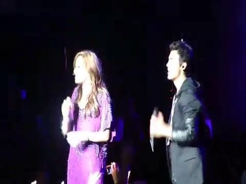 Joe Jonas Gives A  Warm Hug To Ex-Girlfriend Demi Lovato 1217
