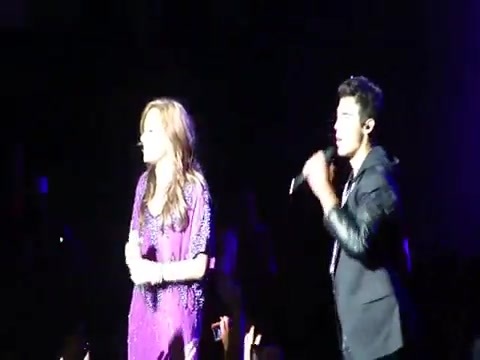 Joe Jonas Gives A  Warm Hug To Ex-Girlfriend Demi Lovato 1230