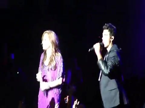 Joe Jonas Gives A  Warm Hug To Ex-Girlfriend Demi Lovato 1236