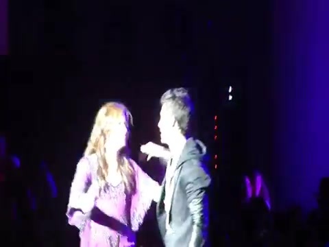 Joe Jonas Gives A  Warm Hug To Ex-Girlfriend Demi Lovato 0963