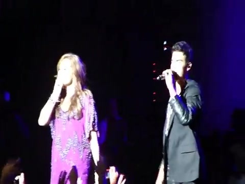 Joe Jonas Gives A  Warm Hug To Ex-Girlfriend Demi Lovato 1279
