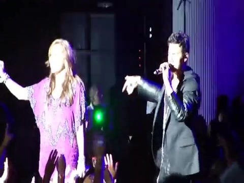 Joe Jonas Gives A  Warm Hug To Ex-Girlfriend Demi Lovato 1319